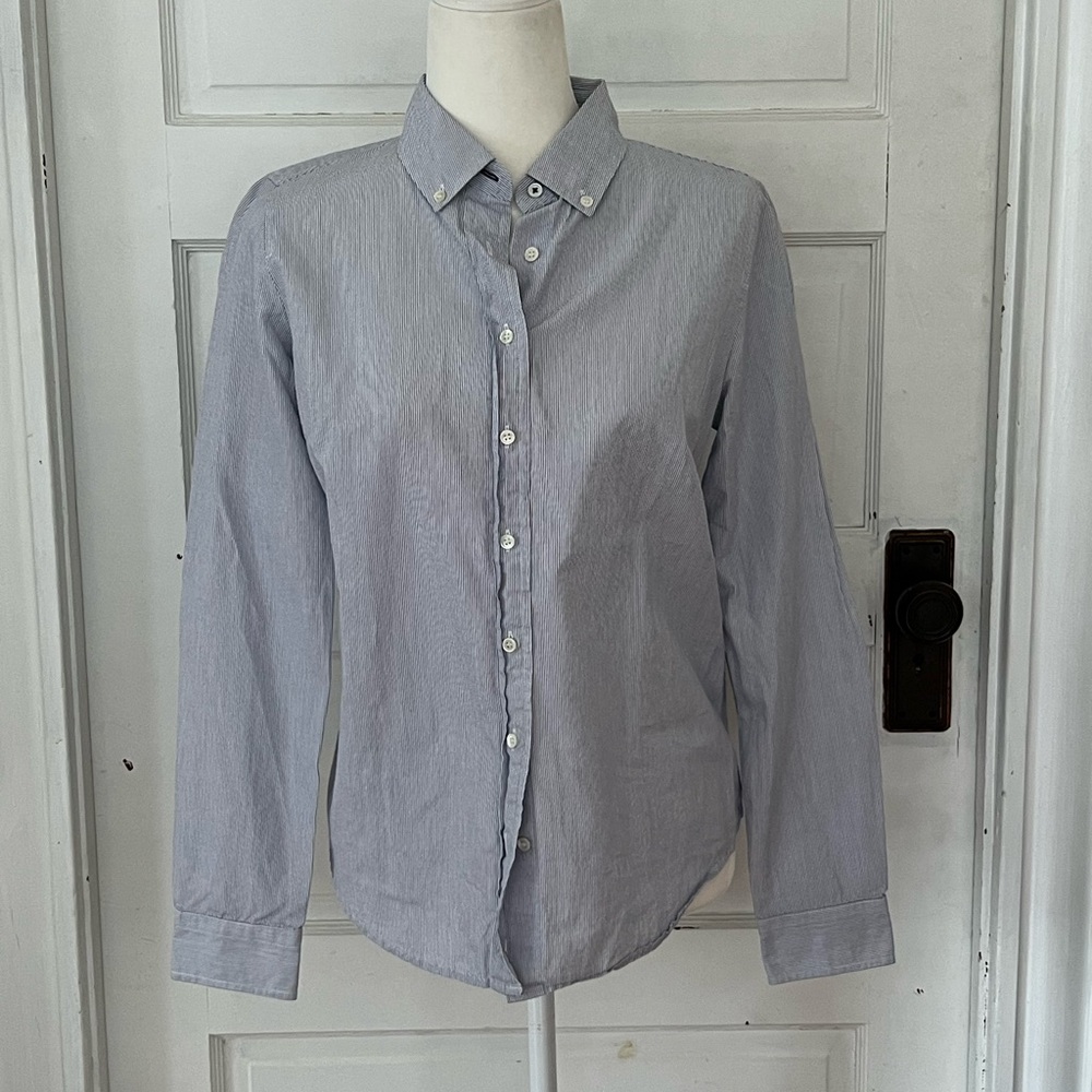 J. Crew | Striped Cotton Button Down